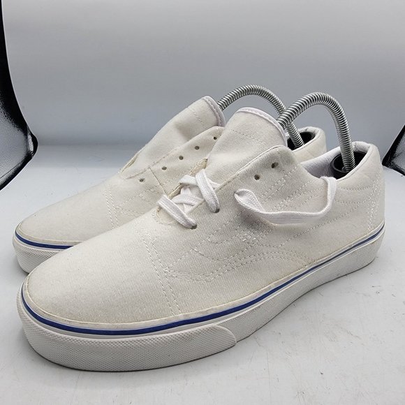 Vans DIY Low Heritage Mens Size 9.5 True White Low Top Lace Up Sneaker Shoes main image 9